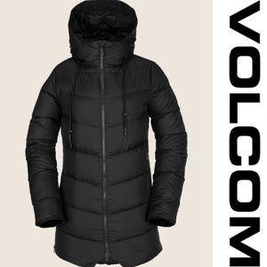 Volcom down puffer jacket
